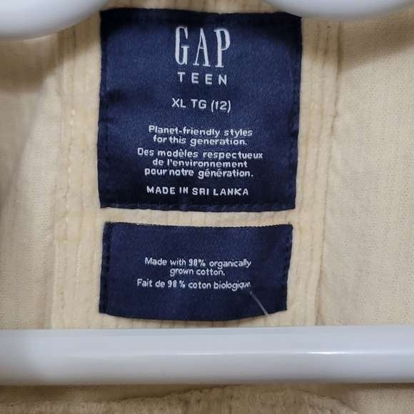 Gap Teen Organic Cotton Corduroy Shirt Jacket - Picture 2 of 12